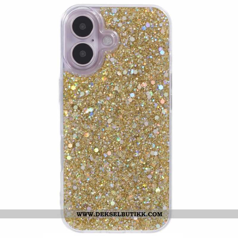 Deksel Til iPhone 16 Glitter