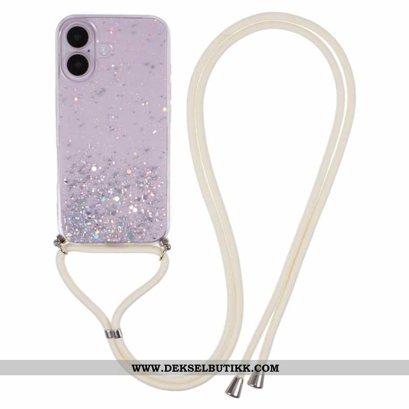 Deksel Til iPhone 16 Sequin Series Cord