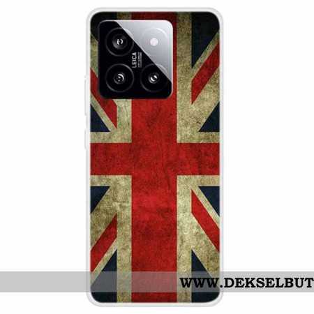 Deksel Xiaomi 14 Storbritannias Flagg