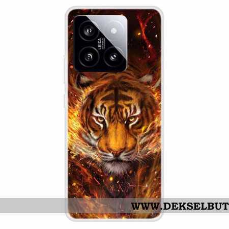 Deksel Xiaomi 14 Tiger I Flammer