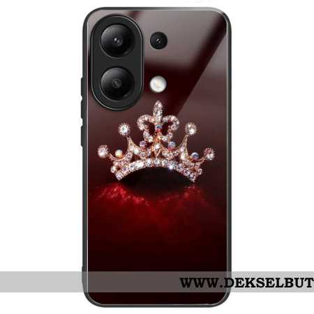 Deksel Xiaomi Redmi Note 13 4g Diamantkrone Herdet Glass