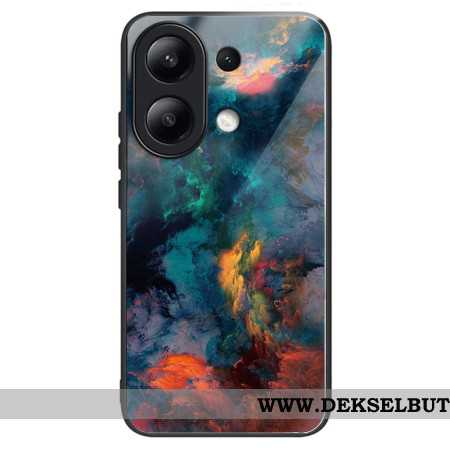 Deksel Xiaomi Redmi Note 13 4g Fargerike Skyer I Herdet Glass