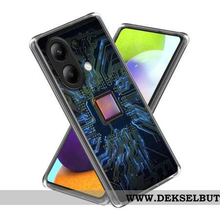 Deksel Xiaomi Redmi Note 13 4g Mobildeksel Cpu-mønster