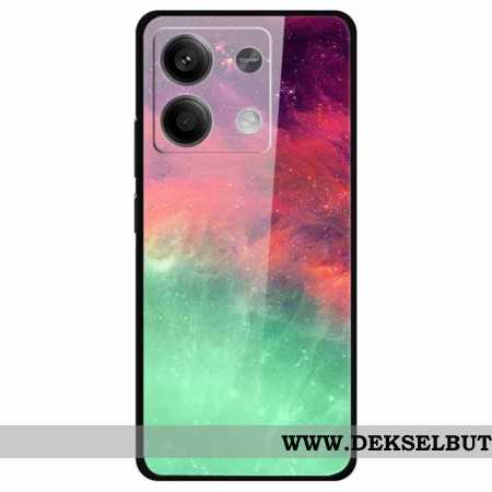 Deksel Xiaomi Redmi Note 13 5g Mobildeksel Fargerik Nebula Herdet Glass