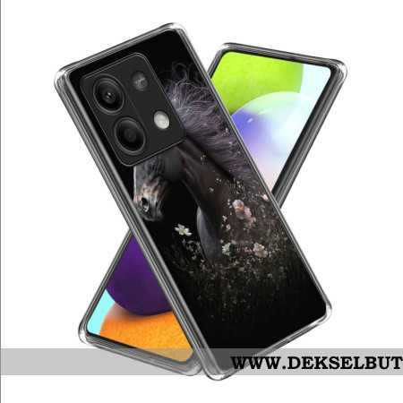 Deksel Xiaomi Redmi Note 13 5g Mobildeksel Hest Og Blomster