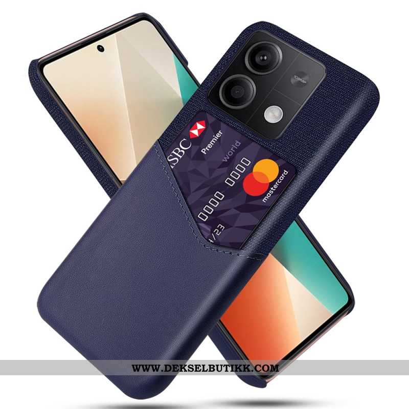 Deksel Xiaomi Redmi Note 13 5g Mobildeksel Kortholder