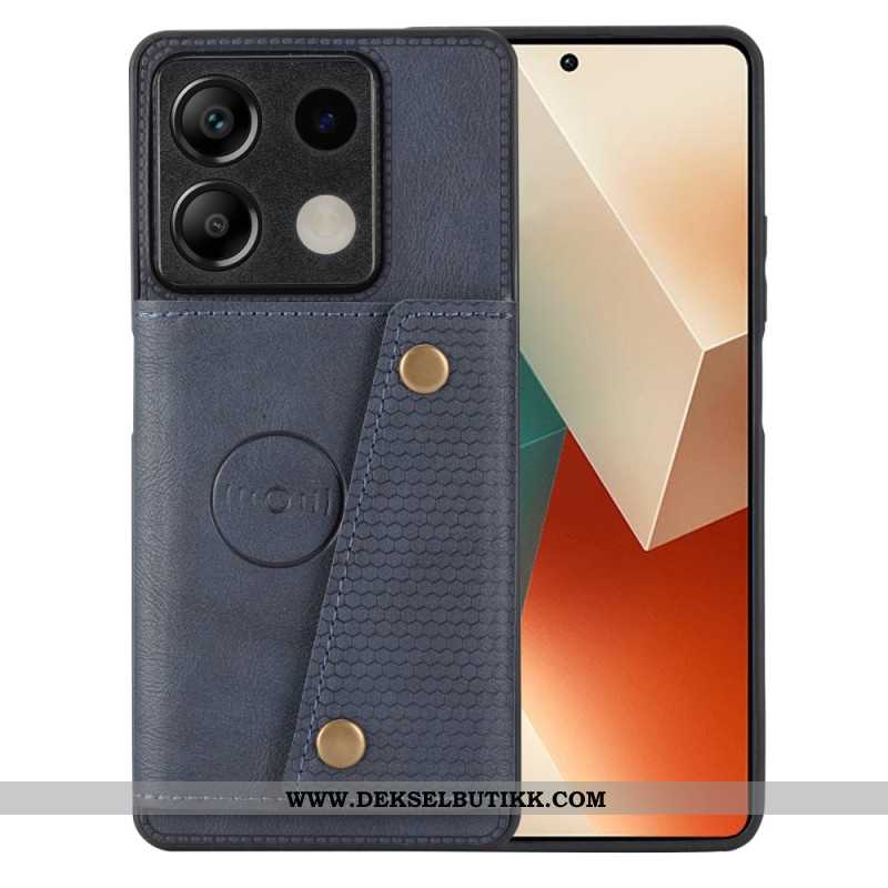 Deksel Xiaomi Redmi Note 13 5g Skinneffektkortholder