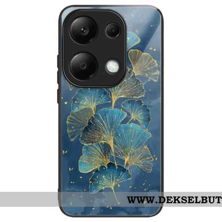 Deksel Xiaomi Redmi Note 13 Pro 4g Blomstert Herdet Glass Beskyttelse Deksel