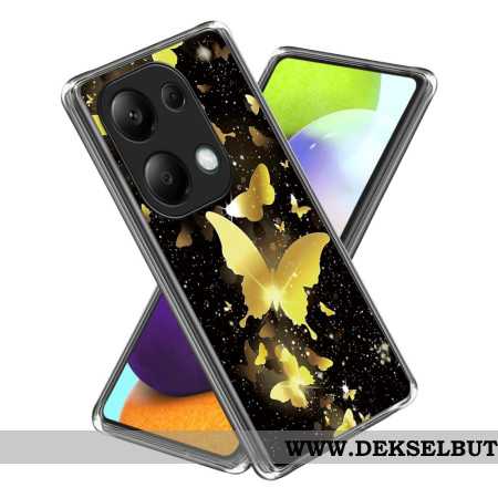 Deksel Xiaomi Redmi Note 13 Pro 4g Gylne Sommerfugler