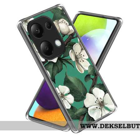 Deksel Xiaomi Redmi Note 13 Pro 4g Hvite Blomster Beskyttelse Deksel