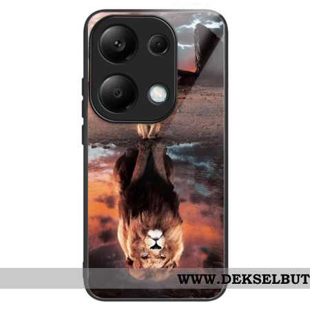 Deksel Xiaomi Redmi Note 13 Pro 4g Mobildeksel Lionceau Dream Herdet Glass