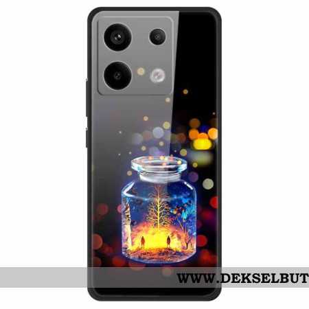 Deksel Xiaomi Redmi Note 13 Pro 5g Mobildeksel Ønskeflaske Av Herdet Glass