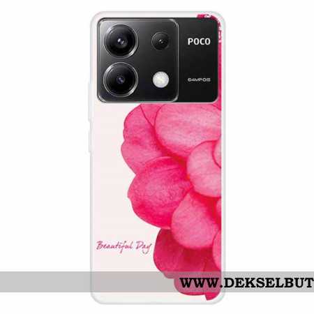 Deksel Xiaomi Redmi Note 13 Pro 5g Rosa Blomst