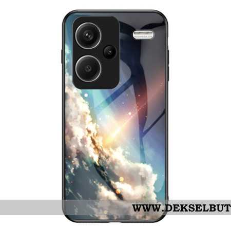 Deksel Xiaomi Redmi Note 13 Pro Plus 5g Skinnende Stjernehimmel Herdet Glass