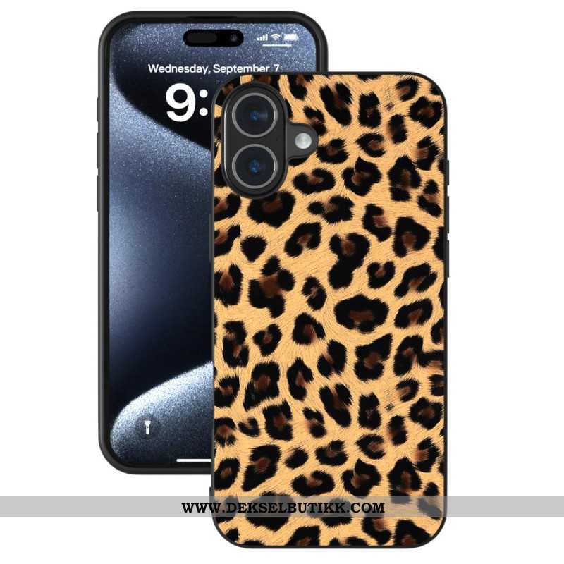 Deksel iPhone 16 Plus Leopard Abeel Beskyttelse Deksel