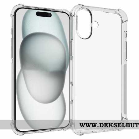 Deksel iPhone 16 Plus Transparente Forsterkede Hjørner