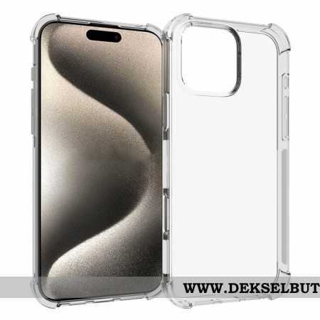 Deksel iPhone 16 Pro Max Forsterket Transparent