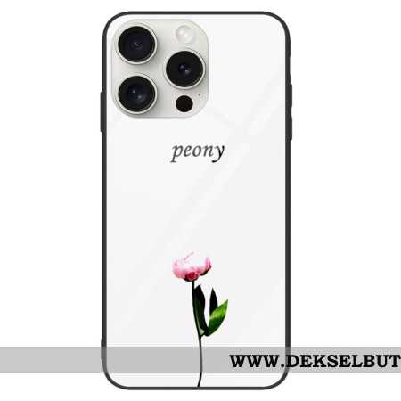 Deksel iPhone 16 Pro Peon Herdet Glass