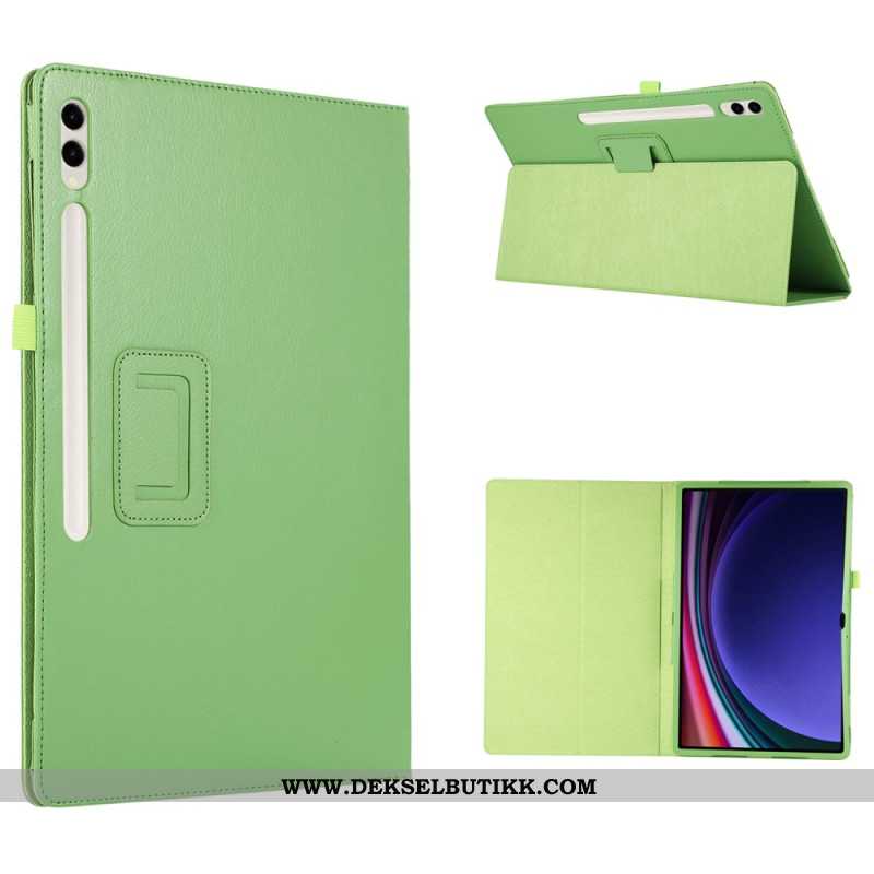 Etui Samsung Galaxy Tab S9 Ultra Litchi Leather Style