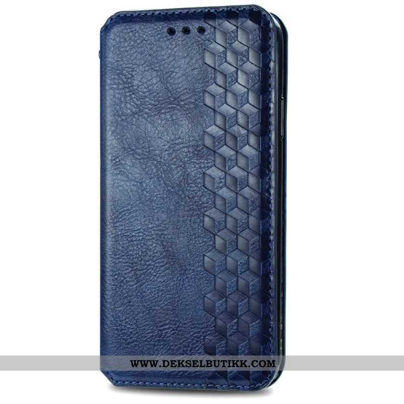 Folio Deksel Huawei Pura 70 Semsket Skinneffekt Diamantfrise