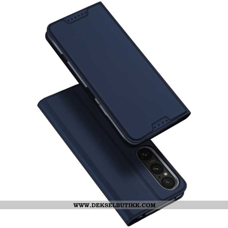 Folio Deksel Lær Sony Xperia 1 Vi Mobildeksel Skin Pro Series Dux Ducis