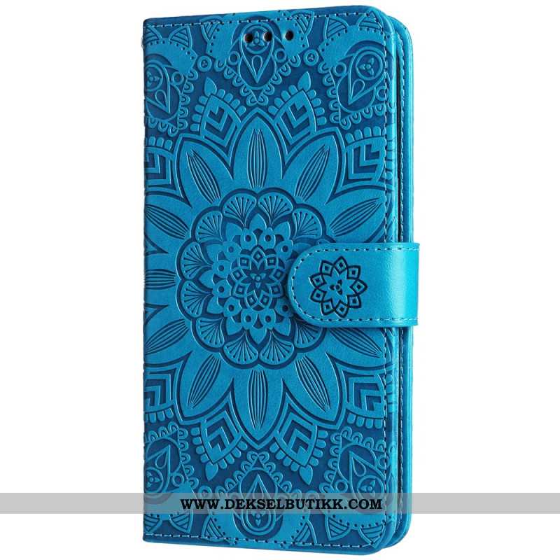 Folio Deksel Oneplus 12r Splendid Mandala Med Stropp