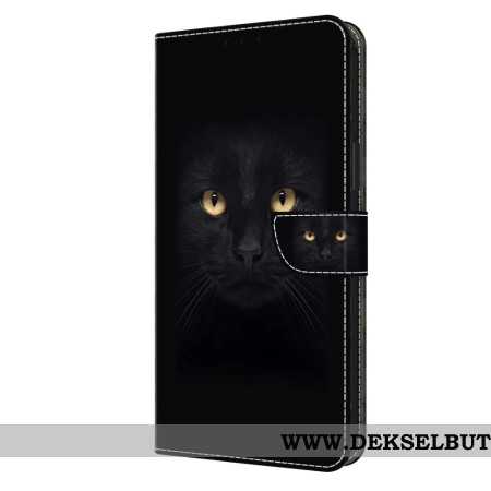 Folio Deksel Oppo A98 5g Svart Katt