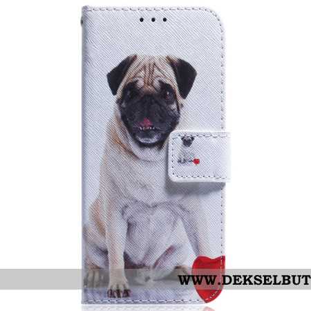 Folio Deksel Oppo Reno 11 Pro 5g Mops Hund Beskyttelse Deksel