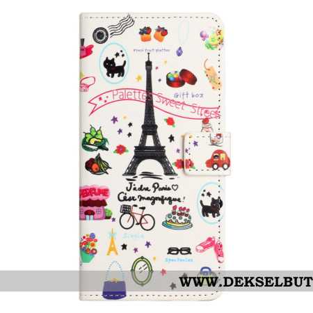 Folio Deksel Samsung Galaxy A15 5g Jeg Elsker Paris Beskyttelse Deksel