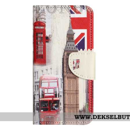 Folio Deksel Samsung Galaxy A16 5g London Life Beskyttelse Deksel