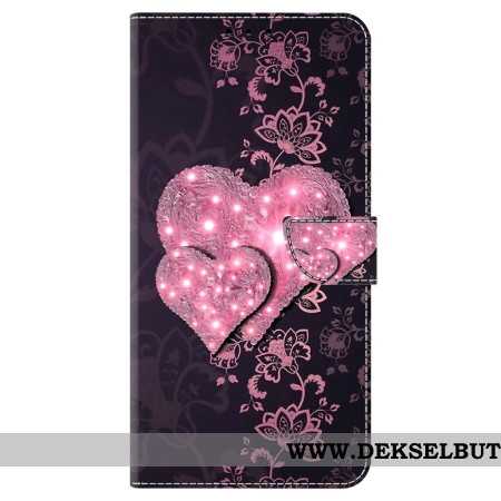 Folio Deksel Samsung Galaxy S24 5g Blondehjerter