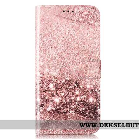 Folio Deksel Samsung Galaxy S24 5g Gull-rose Marmor Beskyttelse Deksel