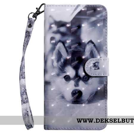 Folio Deksel Samsung Galaxy S24 5g Husky Med Stropp