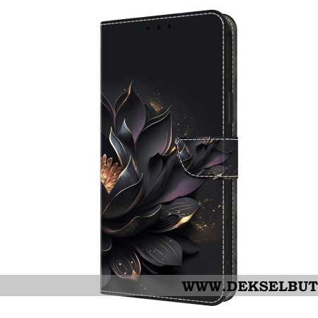 Folio Deksel Til Samsung Galaxy A15 Lilla Lotus