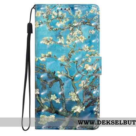 Folio Deksel Til Samsung Galaxy A16 5g Abrikosblomster