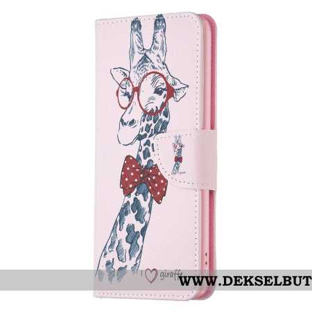 Folio Deksel Til Xiaomi Redmi Note 13 5g Intello Giraffe