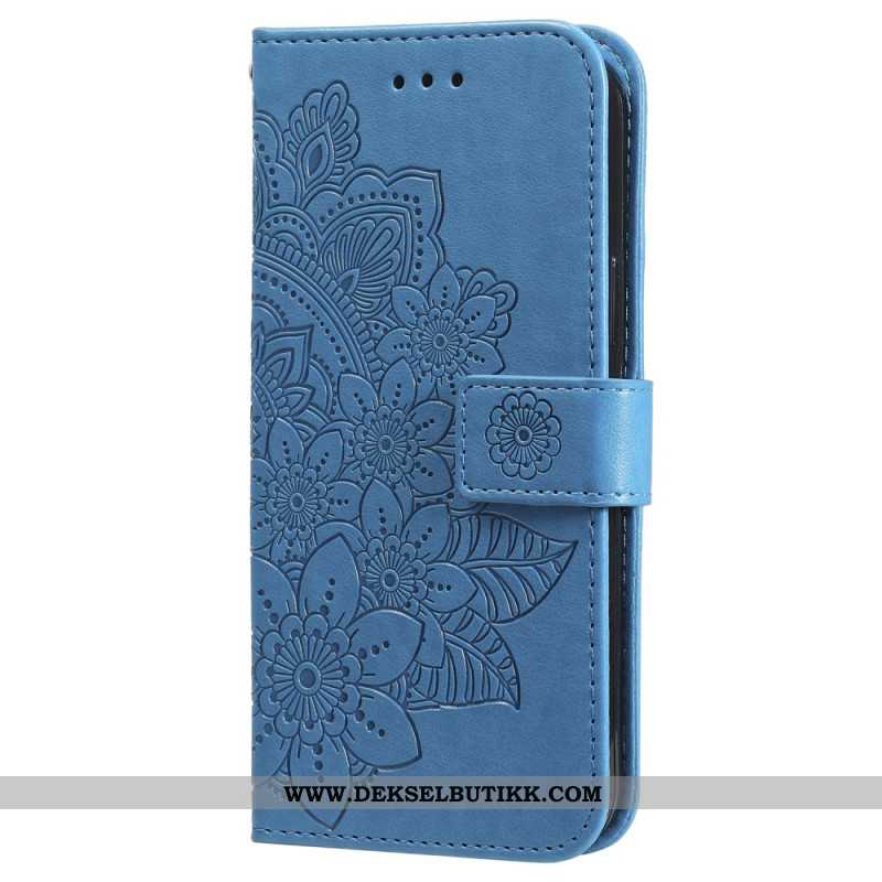 Folio Deksel Xiaomi Redmi Note 13 4g Floral Strappy Style