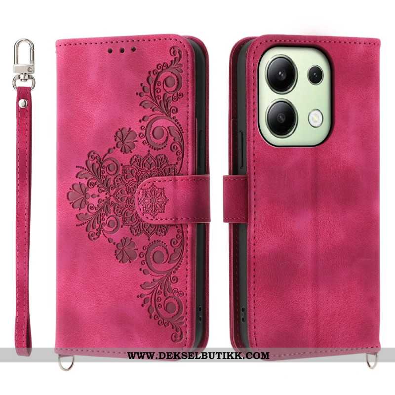 Folio Deksel Xiaomi Redmi Note 13 4g Lace Strappy Style