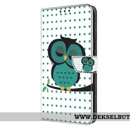 Folio Deksel Xiaomi Redmi Note 13 4g Sovende Ugle