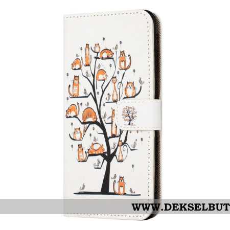 Folio Deksel Xiaomi Redmi Note 13 5g Cats In The Lanyard Tree