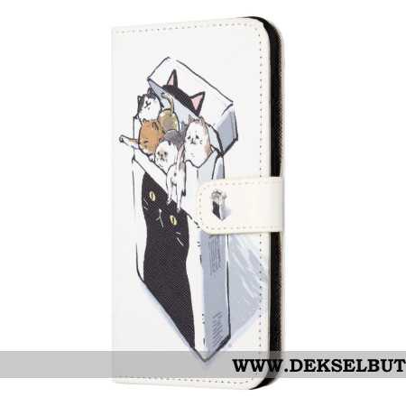 Folio Deksel Xiaomi Redmi Note 13 5g Thong Cats