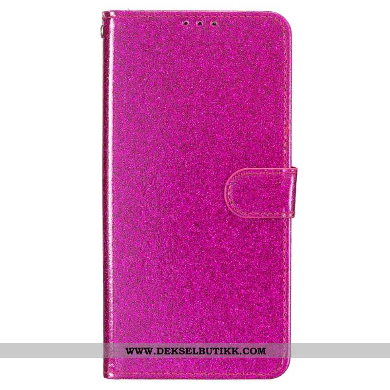 Folio Deksel iPhone 16 Pro Glitter