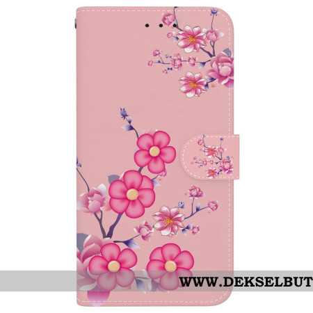 Folio Deksel iPhone 16 Pro Max Sakura-rem