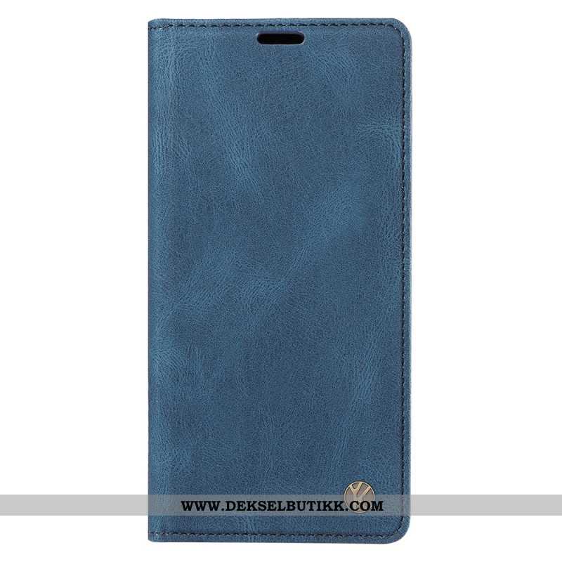 Folio Deksel iPhone 16 Pro Yikatu Semsket Skinneffekt