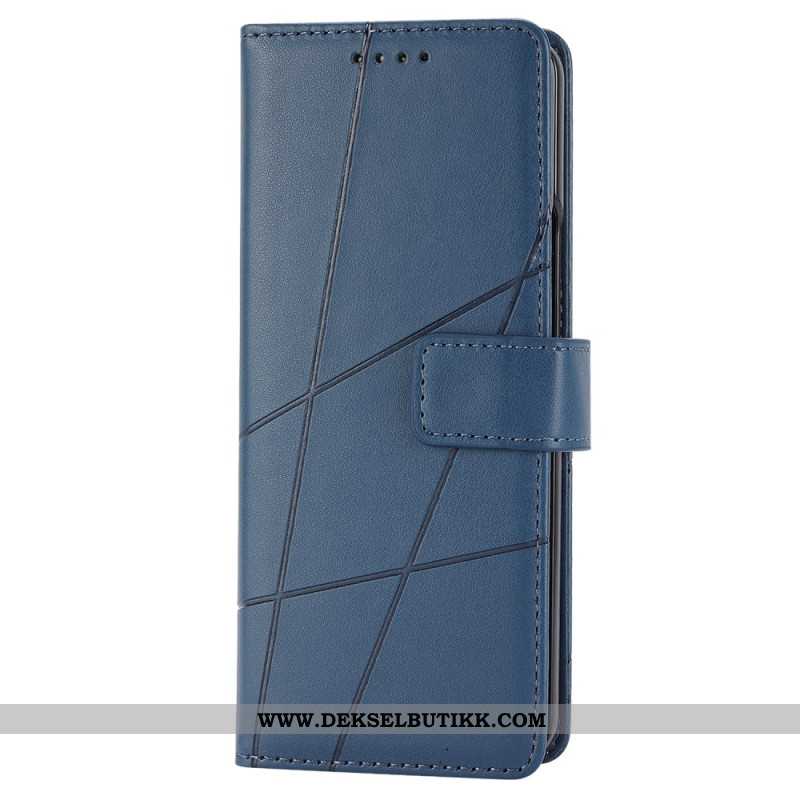 Lærdeksel Folio Deksel Samsung Galaxy Z Fold 6 Mobildeksel Stroppliner